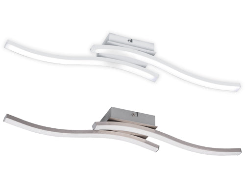 Plafoniere Led Trio Route 2 Bacchette. Prezzo per Pezzo.