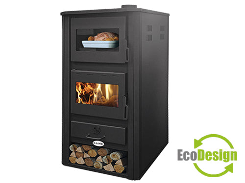 Stufe a legna K-Line Kaicco Idro con forno. Prezzo per Pezzo.