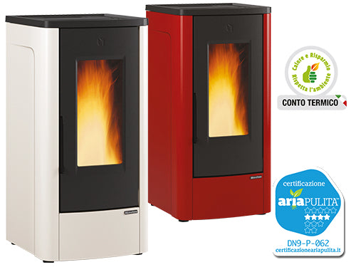 Stufe Pellet Dahiana Nordica Extraflame Avorio. Prezzo per Pezzo.