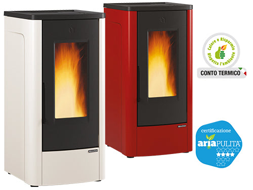 Stufe Pellet Dahiana Nordica Extraflame Avorio. Prezzo per Pezzo.