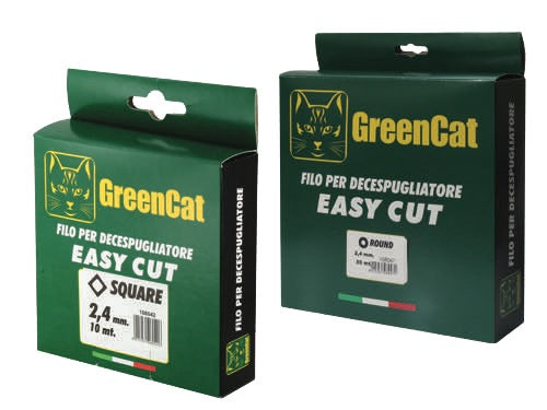 Fili nylon Green Cat per decespugliatori. Prezzo per rotolo.