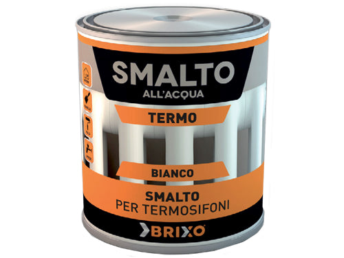 Smalti Brixo acrilico all'acqua per termosifoni. Prezzo per Pezzo.