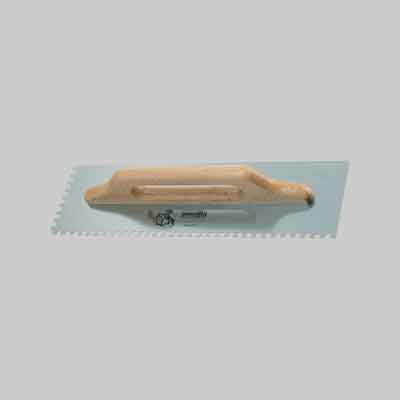 FRATTONE DENTATO DUE MANI M. LEGNO 'AUSONIA' cm 48x14 - dentatura mm 10x10. Prezzo per Pezzo.