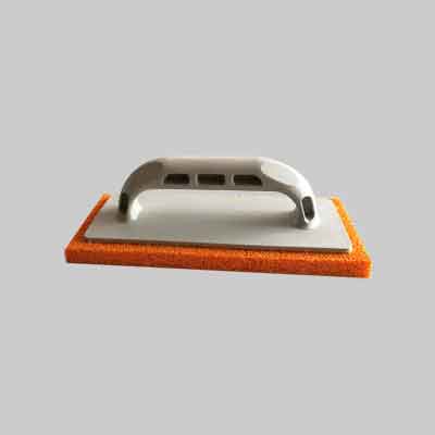 FRATTONE IN GOMMASPUGNA ANTIURTO 24 cm 24x10 sp.mm 14 - arancio (morbida). Prezzo per Pezzo.