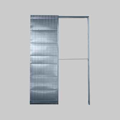 CONTROTELAIO PER PORTE A SCOMPARSA INTONACO '105' mm 600x2100. Prezzo per Pezzo.