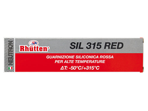 Guarnizioni Siliconiche Sil 315 Red Rhutten. Prezzo per Pezzo.