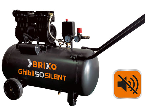 Compressori Brixo Ghibli 50 Lt. silenziato e ricambi. Prezzo per Pezzo.