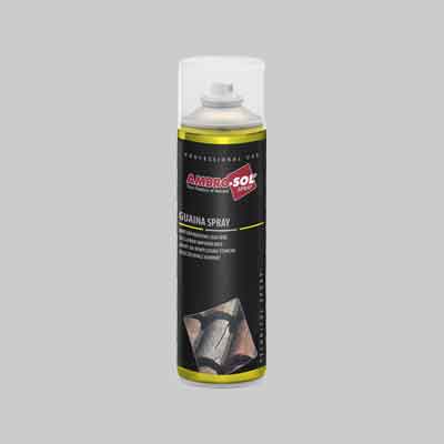 GUAINA IMPERMEABILE SPRAY ml 500 Nero. Prezzo per Pezzo.