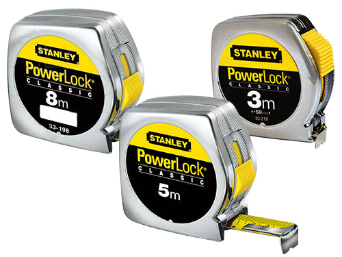 Flessometri Stanley Powerlock. Prezzo per Pezzo.