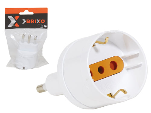 Adattatori Brixo spina Schuko. Prezzo per Pezzo.