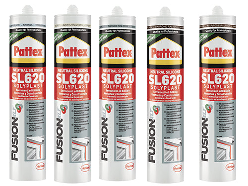 Siliconi Pattex Fusion SL 620 colorati. Prezzo per Pezzo.