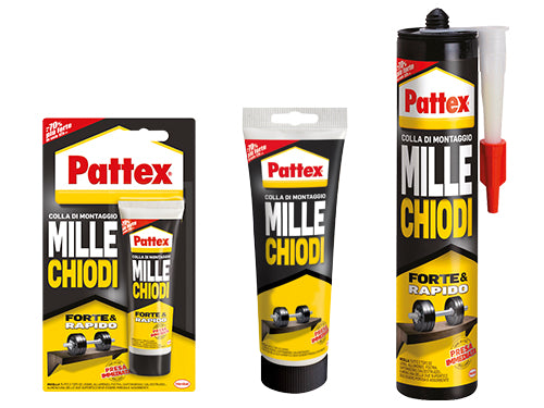 Adesivi Pattex Millechiodi Forte&Rapido. Prezzo per Pezzo.