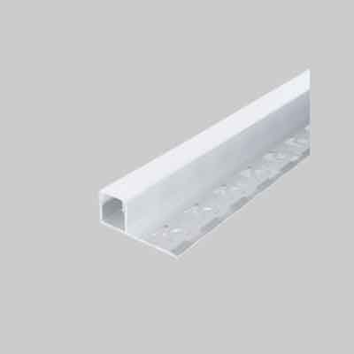 CANALINA PER STRIP LED '5111' mm 12,1x13x3, Larghezza interna max. mm 10  - Barra 2 mt. Prezzo per Pezzo.