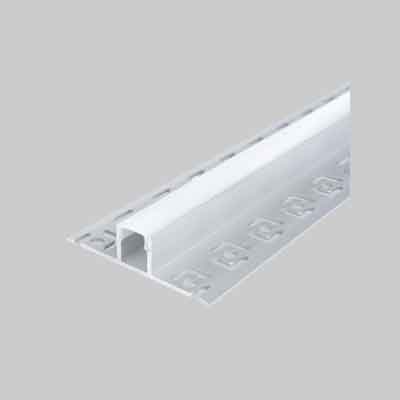 CANALINA PER STRIP LED '5112' mm 12,5x13,3, Larghezza interna max. mm 9  - Barra 2 mt. Prezzo per Pezzo.