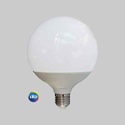 LAMPADA A LED MOD.'GLOBO'  15W - E27 - 1800Lm - 6000K. Prezzo per Pezzo.