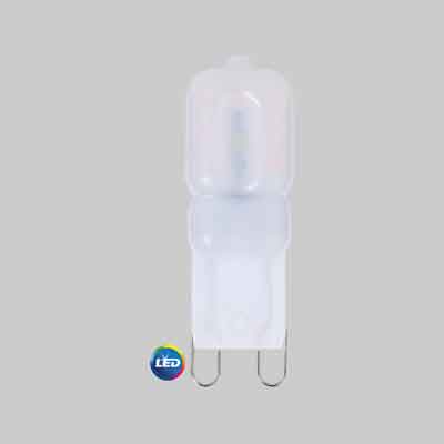 LAMPADA A LED 'BISPINA' G9  2,5W - 200Lm - 3000K. Prezzo per Pezzo.