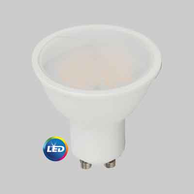 LAMPADA A LED 'SPOT' GU10  7W- 500Lm - 6000K. Prezzo per Pezzo.