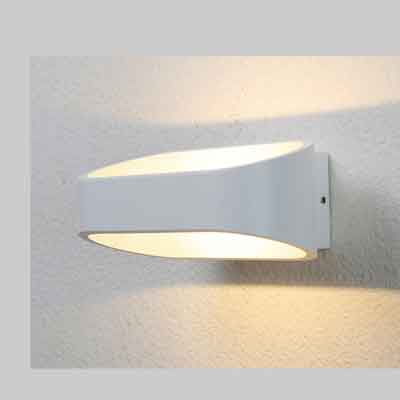 APPLIQUE A LED 'ZACK' 9W 654lm 4000K - Colore bianco. Prezzo per Pezzo.