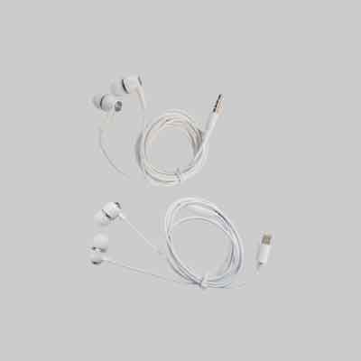 AURICOLARE CON FILO 10 Mw - cm 120 - Attacco Jack 3,5 mm. Prezzo per Pezzo.