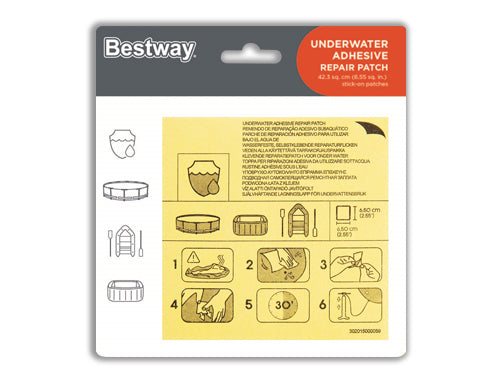 Kit riparazione per piscine BestWay 62091. Prezzo per Pezzo.