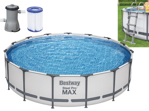 Piscine tonde Steel Pro Max BestWay 56488. Prezzo per Pezzo.