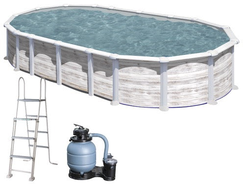 Piscine ovali GRE Islandia Kit Prov 738 8N. Prezzo per Pezzo.