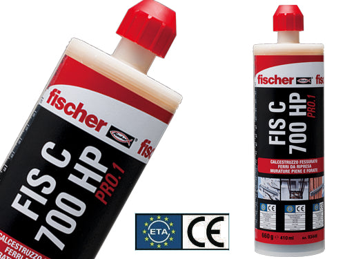 Ancoranti chimici Fischer FIS C700 HP PRO 400 ml. Prezzo per Pezzo.