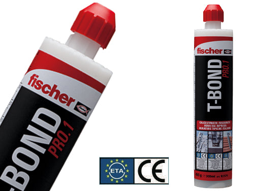 Ancoranti chimici Fischer T-BOND PRO 300 ml. Prezzo per Pezzo.