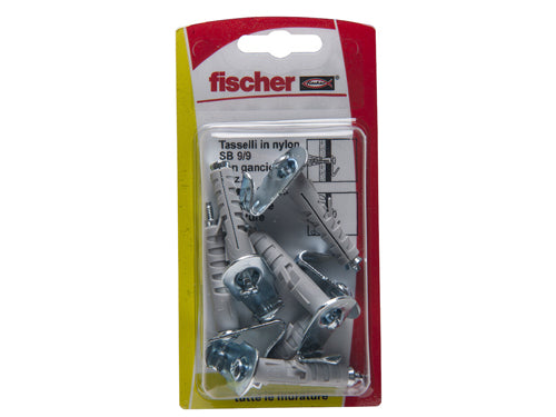 Tasselli Fischer SB 9 K. Prezzo per blister.