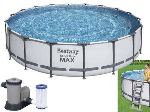 Piscine tonde Steel Pro Max BestWay 56462. Prezzo per Pezzo.