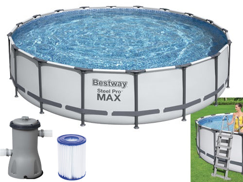 Piscine tonde Steel Pro Max BestWay 56438. Prezzo per Pezzo.