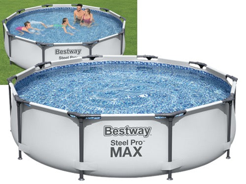 Piscine tonde Steel Pro Max BestWay 56406. Prezzo per Pezzo.