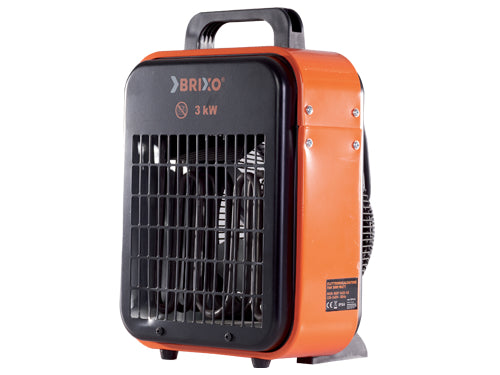 Generatori aria calda elettrici Brixo Fan 3000W. Prezzo per Pezzo.