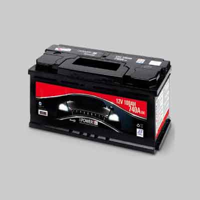 BATTERIA PER AUTO 'BLUE-POWER' 60Ah DX - spunto 540A - mm 242x175x190h. Prezzo per Pezzo.