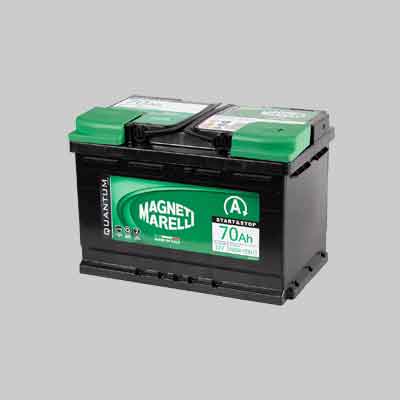 BATTERIA PER AUTO START&STOP 'QUANTUM' MAGNETI MARELLI 55Ah Dx - spunto 500A - mm 207x175x190h. Prezzo per Pezzo.