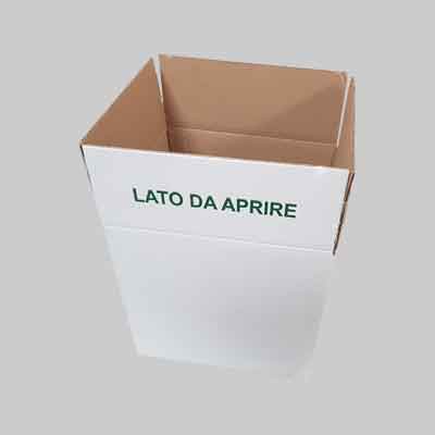 SCATOLA SPEDIZIONE PER LATTINE OLIO (4x5lt) cm 30,5x25x31h. Prezzo per Pezzo.