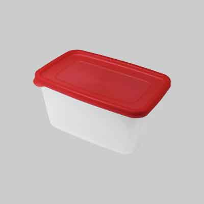 CONTENITORE FRIGO 'FRESKO' RETTANGOLARE lt 2 - cm 20x16x11h. Prezzo per Pezzo.